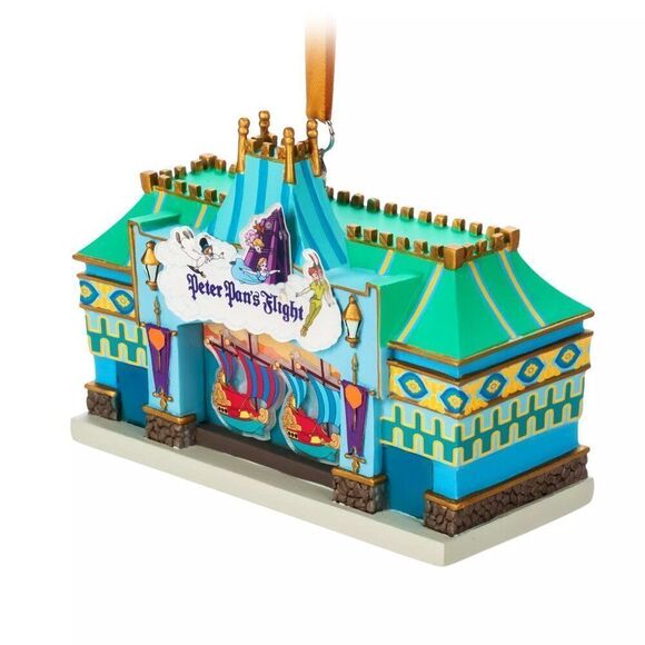 🧚 NEW 🧚 Disney Peter Pan's Flight Attraction Sketchbook Ornament - Picture 2 of 10